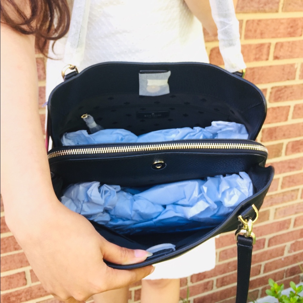 NWT Kate Spade triple compartment shoulder bag - Picture 6 of 13